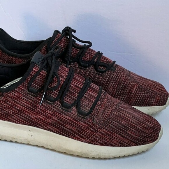 Adidas Tubular Shadow Black Scarlet Red Men\'s Size 13 AC8791 main image 11